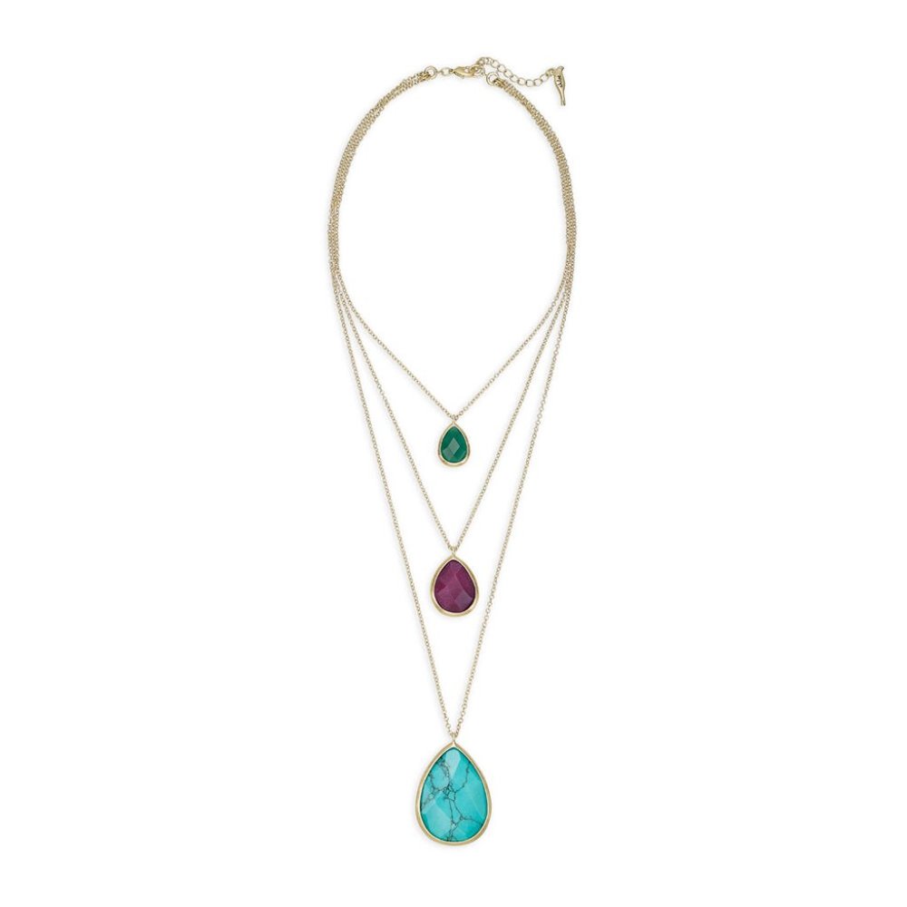 Chloe & Isabel Minaret Three-Row Convertible Necklace N255G